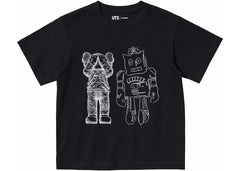 KAWS x Uniqlo Warhol Kids' UT Graphic 476424 T-shirt Black