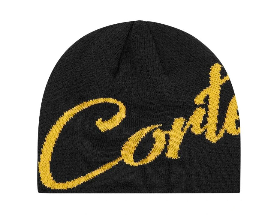 Corteiz Strike Skully Black/Yellow