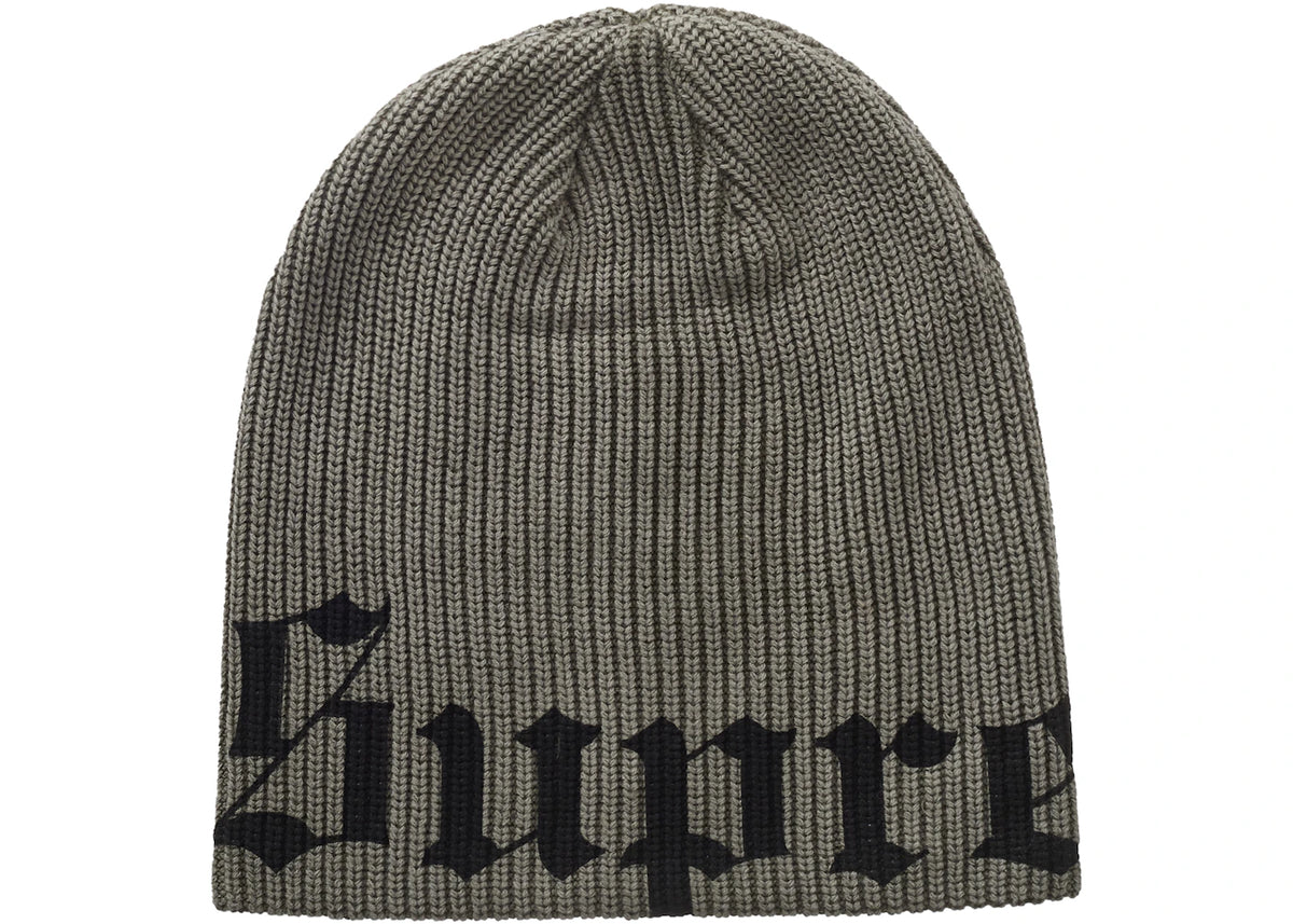 Supreme Old English Printed Beanie (SS26) Green