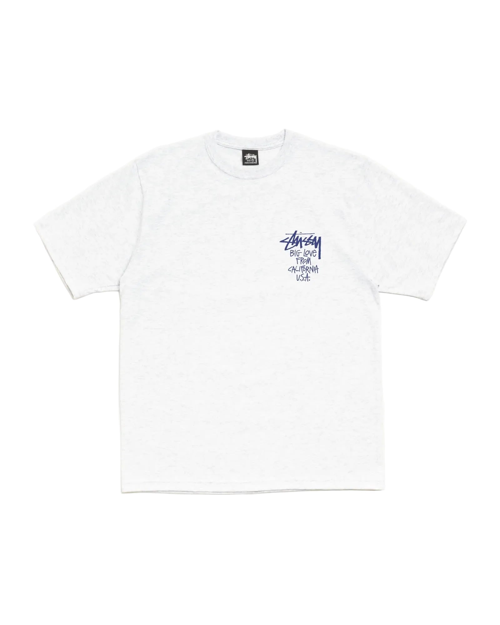 Stussy Big Love Tee - ash heather
