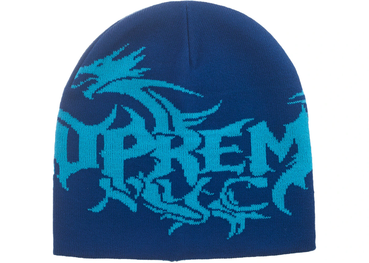 Supreme Dragon Beanie (FW26) Blue