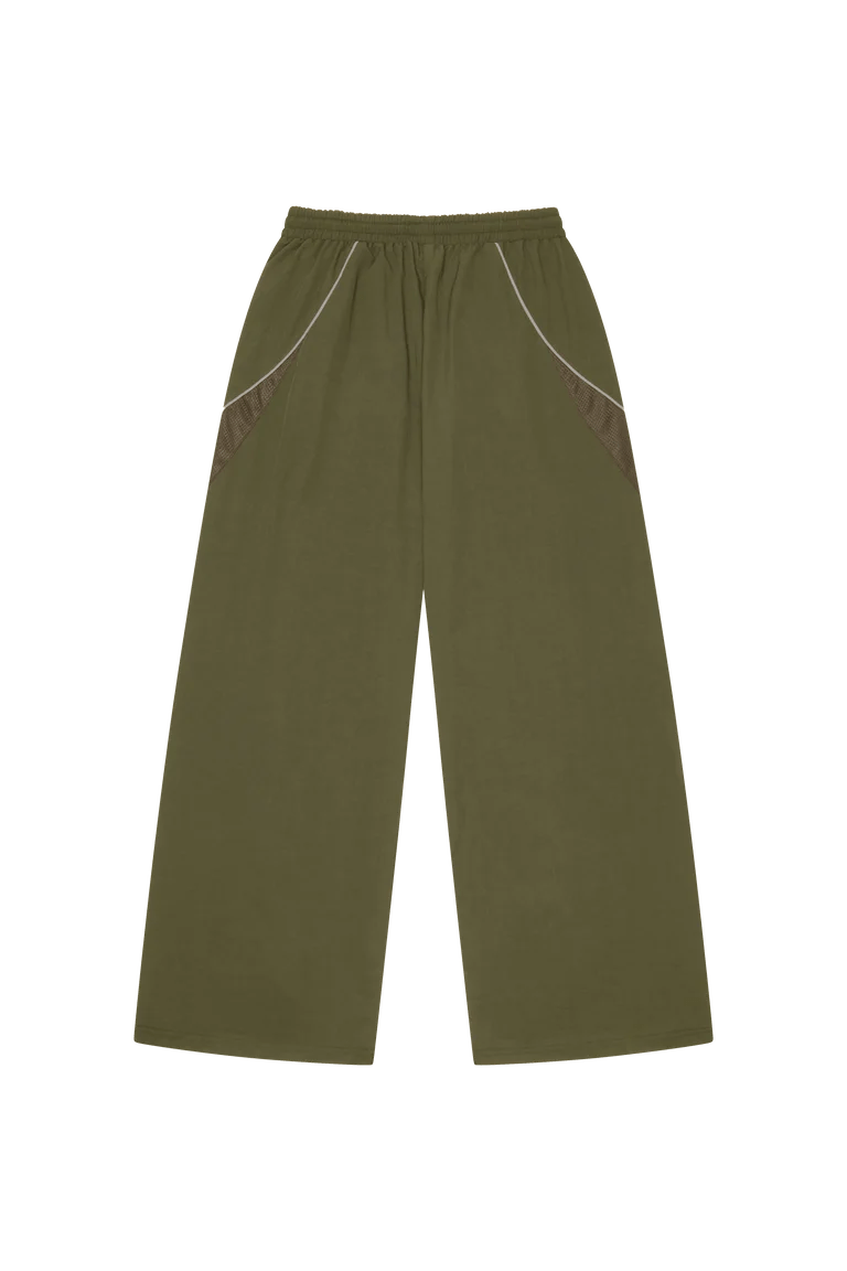 Broken Planet Reflective Performance Pants Khaki Green