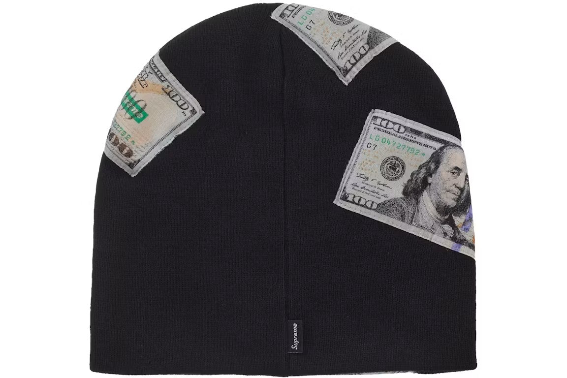 Supreme Money Beanie Black