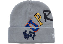 Supreme New Era Arc Beanie Grey