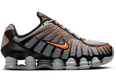Nike Shox TL Light Smoke Grey Black Bright Mandarin