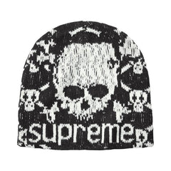 Supreme x Vanson Leathers Skull Beanie 'Black'