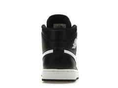 Jordan 1 Mid Black White (Women's)