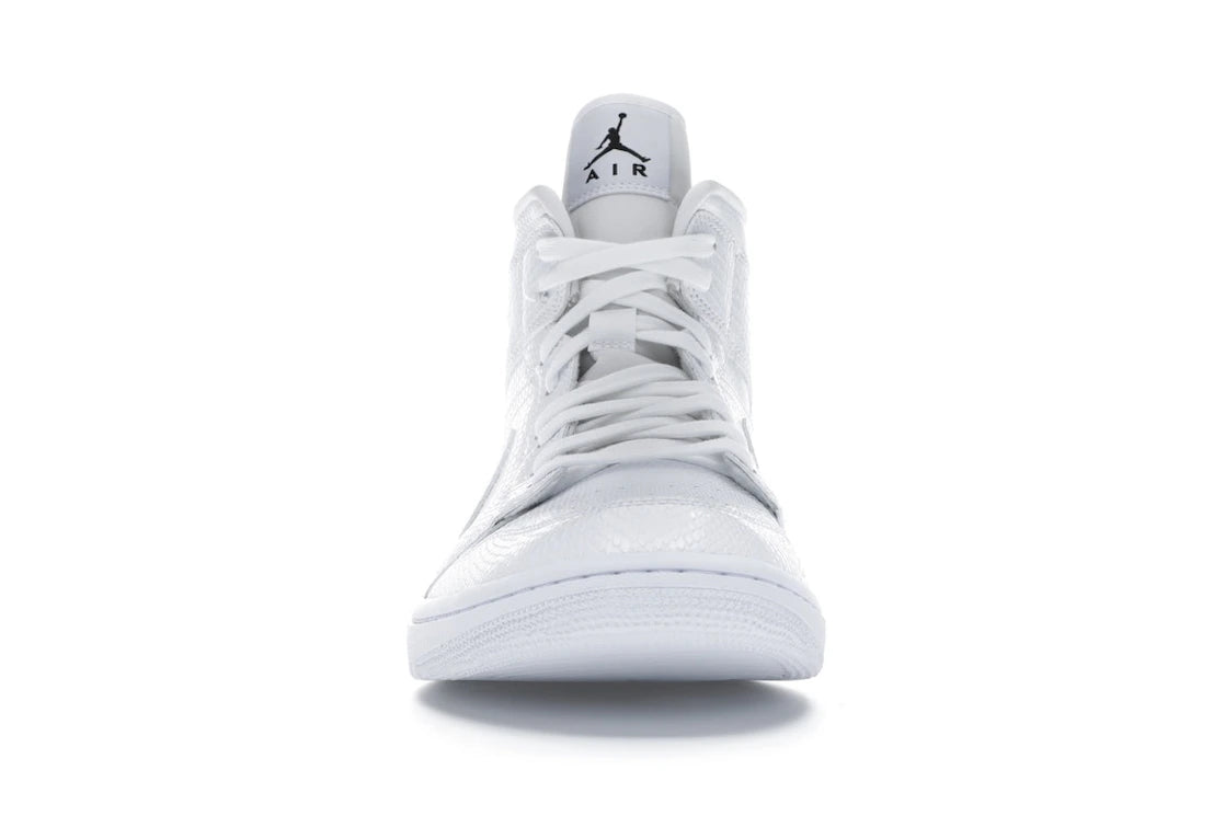 Jordan 1 Mid White Snakeskin (Women's)