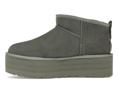 UGG Classic Ultra Mini Platform Boot Moss Green (Women's)