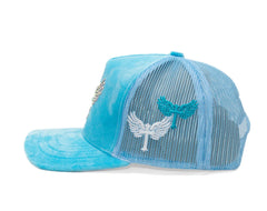 Reflection Luxury Fuzzy Trucker Baby blue