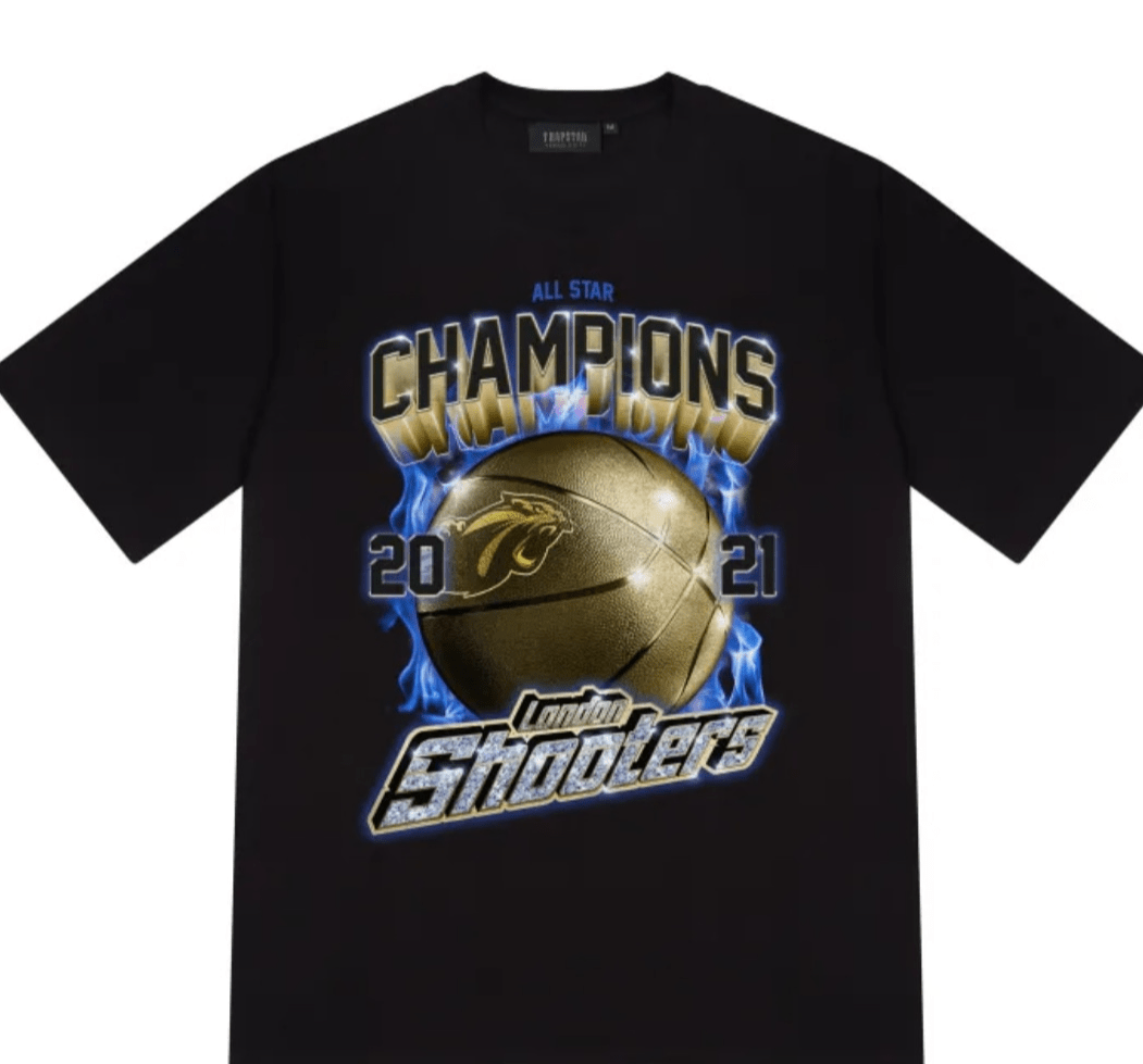 Trapstar Shooters Champion Tee - Black