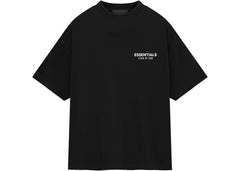 Fear of God Essentials Jersey Crewneck T-Shirt Black