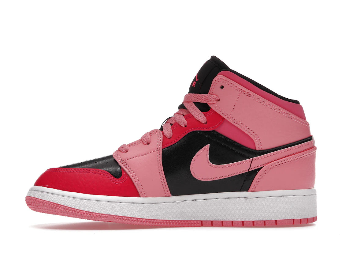Jordan 1 Mid Coral Chalk (GS)