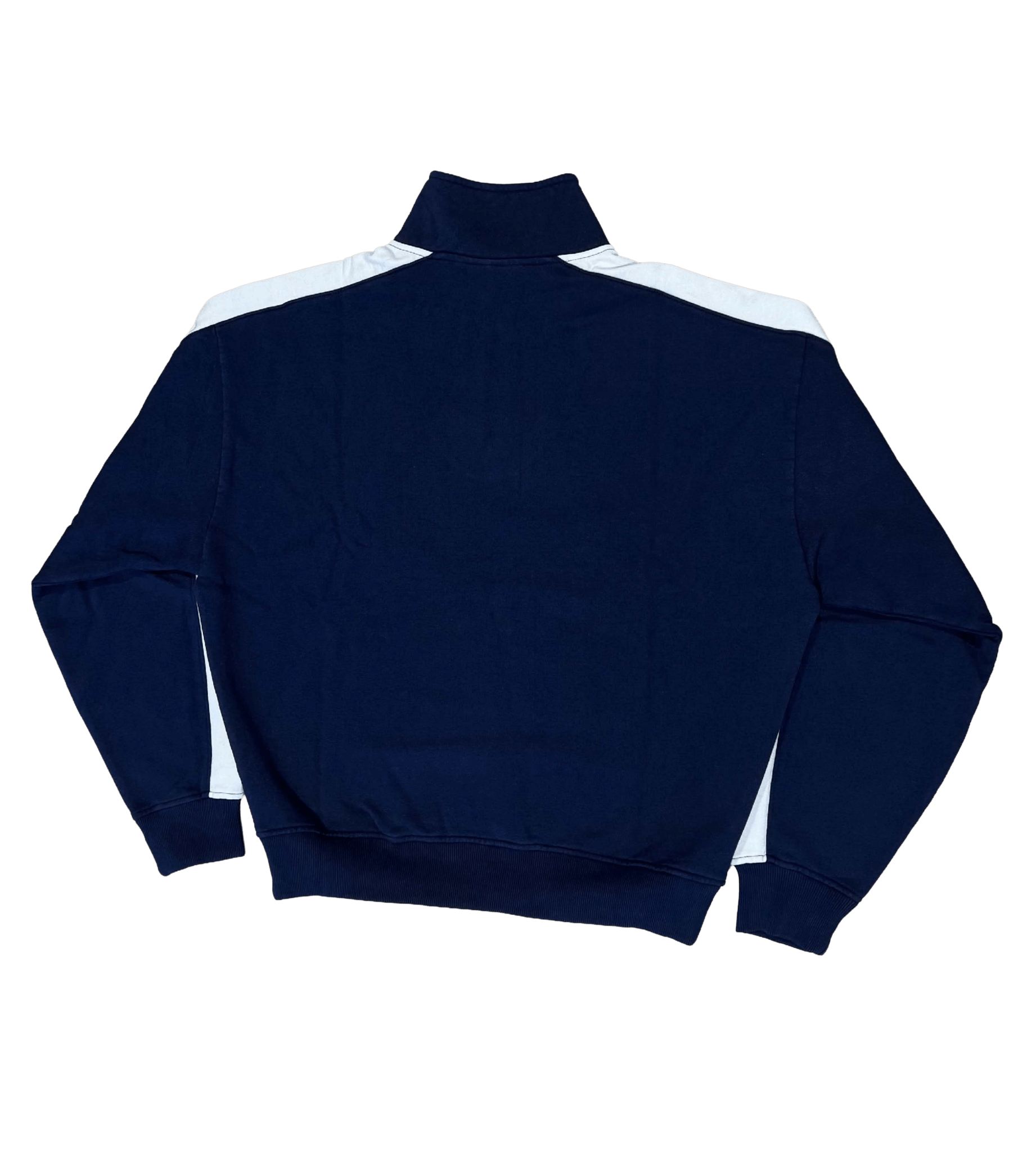 Corteiz Boca Fleece Quarter Zip Long Sleeve Navy