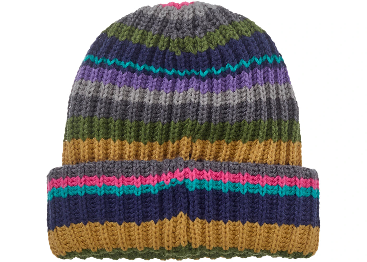 Supreme Classic Logo Chunky Ribbed Beanie (FW26) Multicolor