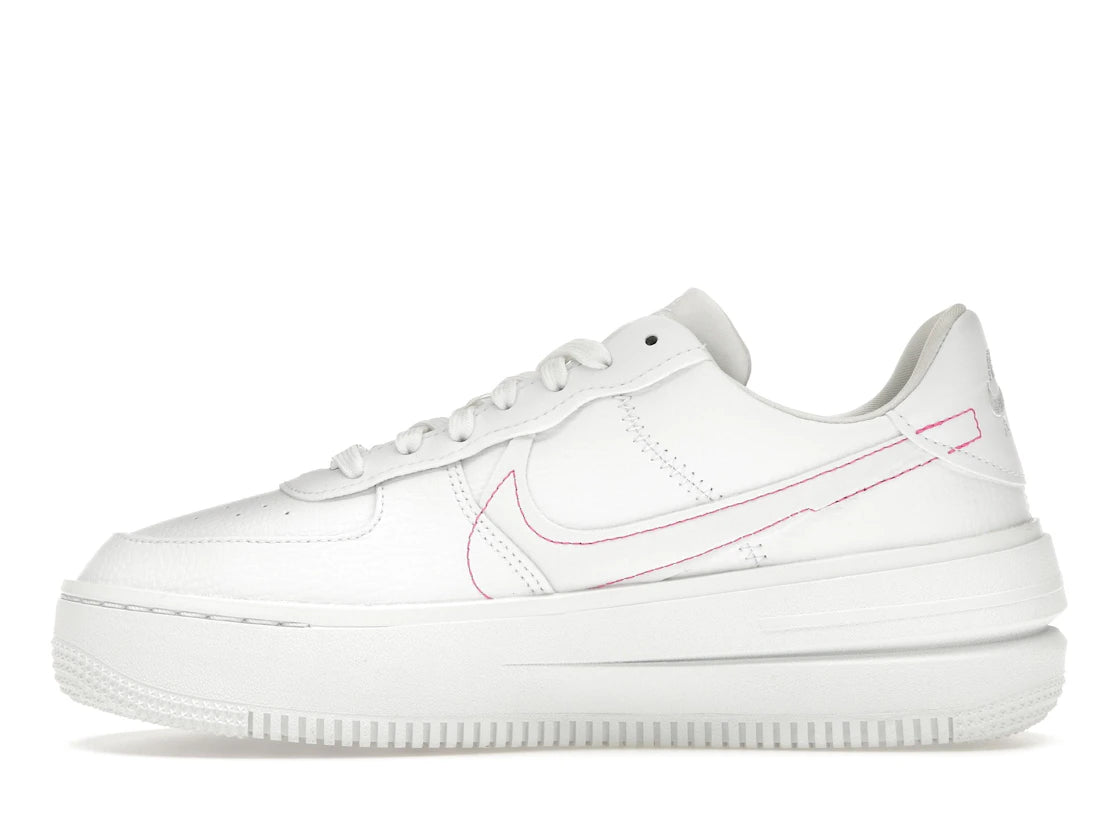 Nike Air Force 1 PLT.AF.ORM White Fireberry (Women's)