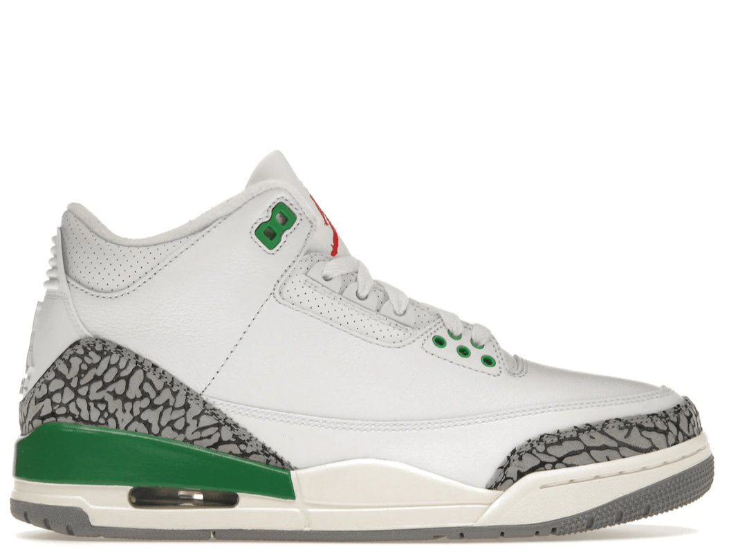 Jordan 3 Retro Lucky Green (Women's)