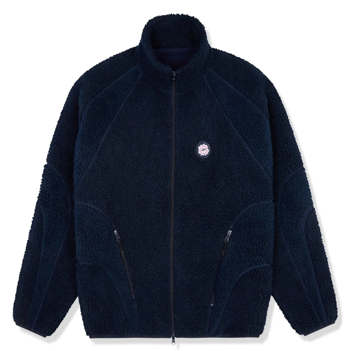 Broken Planet Polar Fleece Navy Blue