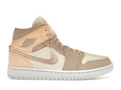 Jordan 1 Mid SE Canvas Khaki (Women's)