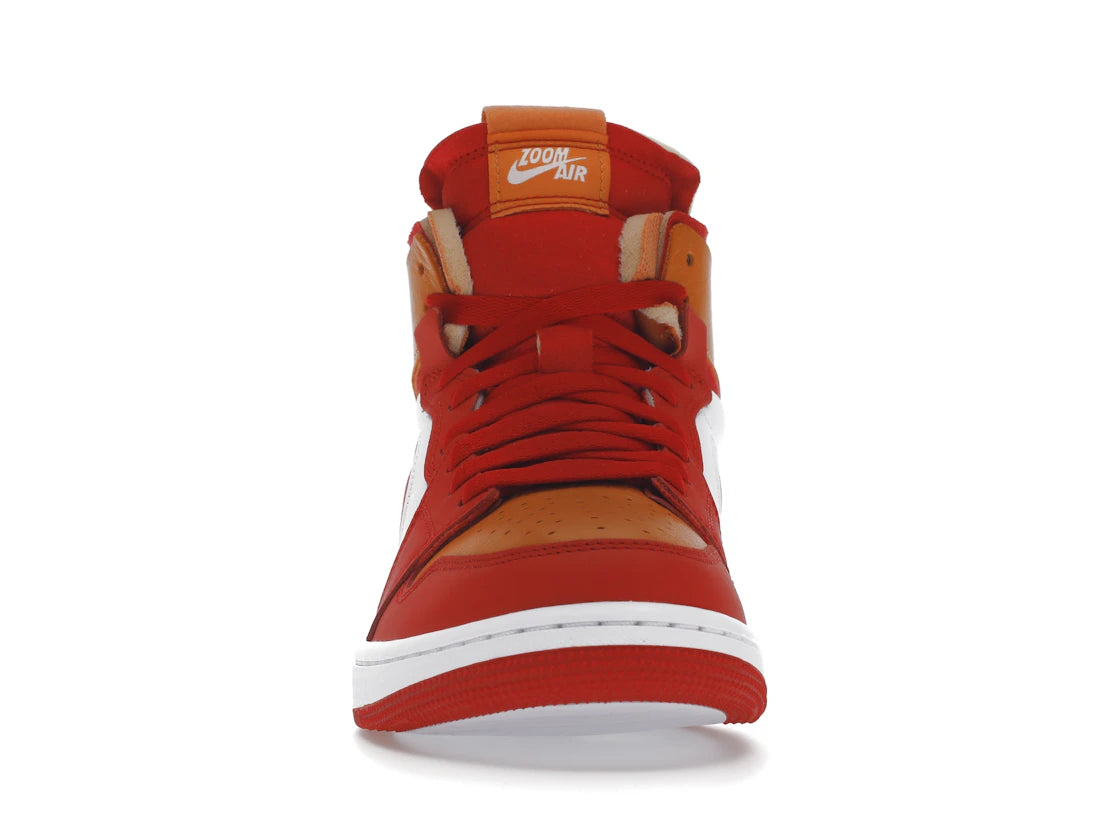 Jordan 1 High Zoom Air CMFT Fire Red Hot Curry (Women's)