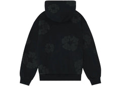 Denim Tears Cotton Wreath Hoodie Black Monochrome