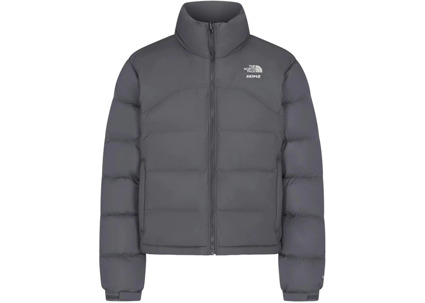SKIMS x The North Face 2000 Retro Nuptse Jacket Gunmetal