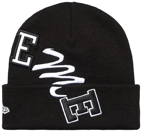 Supreme New Era Arc Beanie Black