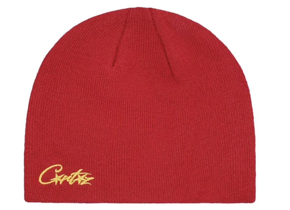 Corteiz Micro Allstarz Skully Red Yellow