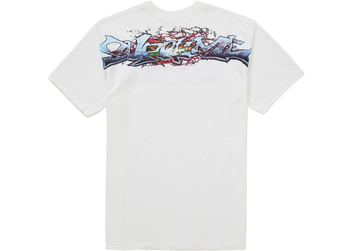 Supreme Tag Tee White
