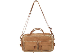 Supreme Martine Rose Shearling Mini Duffle Bag Brown