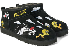 UGG Classic Ultra Mini Boot Palace x Looney Tunes Black