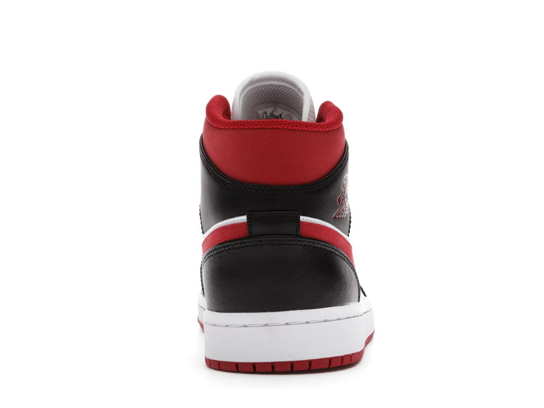 Jordan 1 Mid Gym Red Black White