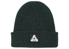 Palace Nepped Tri-Ferg Patch Beanie Green