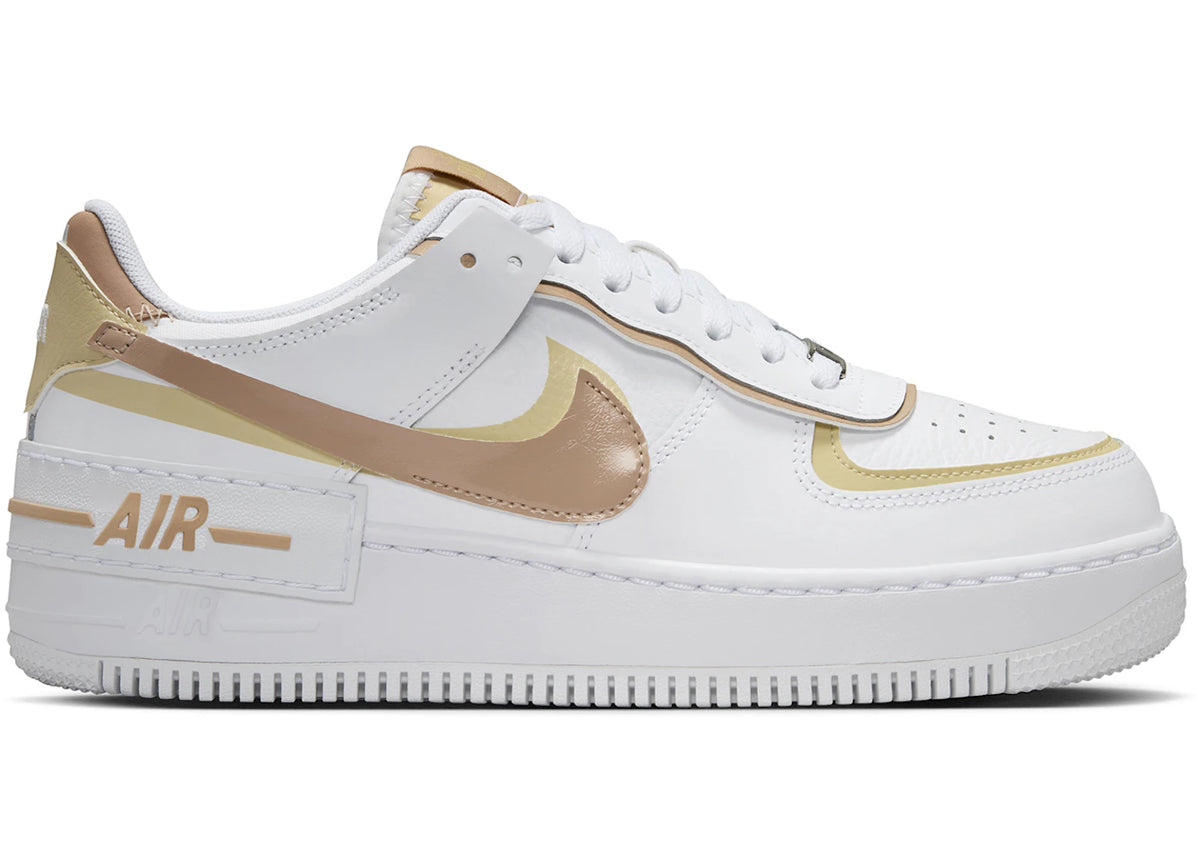 Nike Air Force 1 Low Shadow White Team Gold Rattan (Women's)