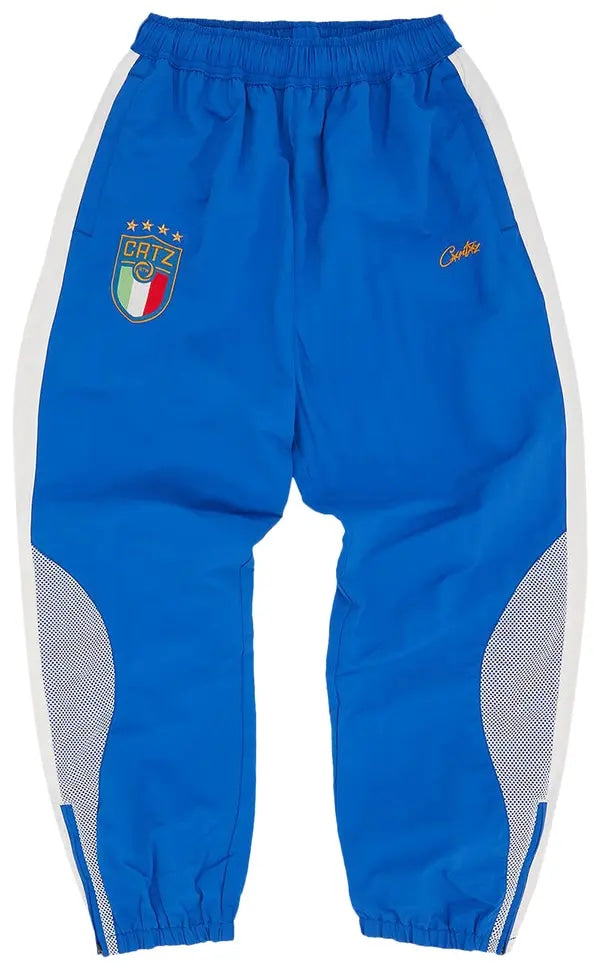 Corteiz Italia Shuku Pant Blue/White