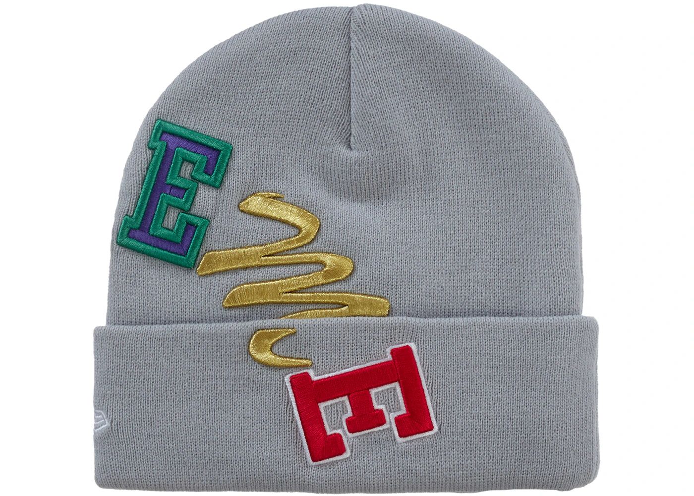 Supreme New Era Arc Beanie Grey