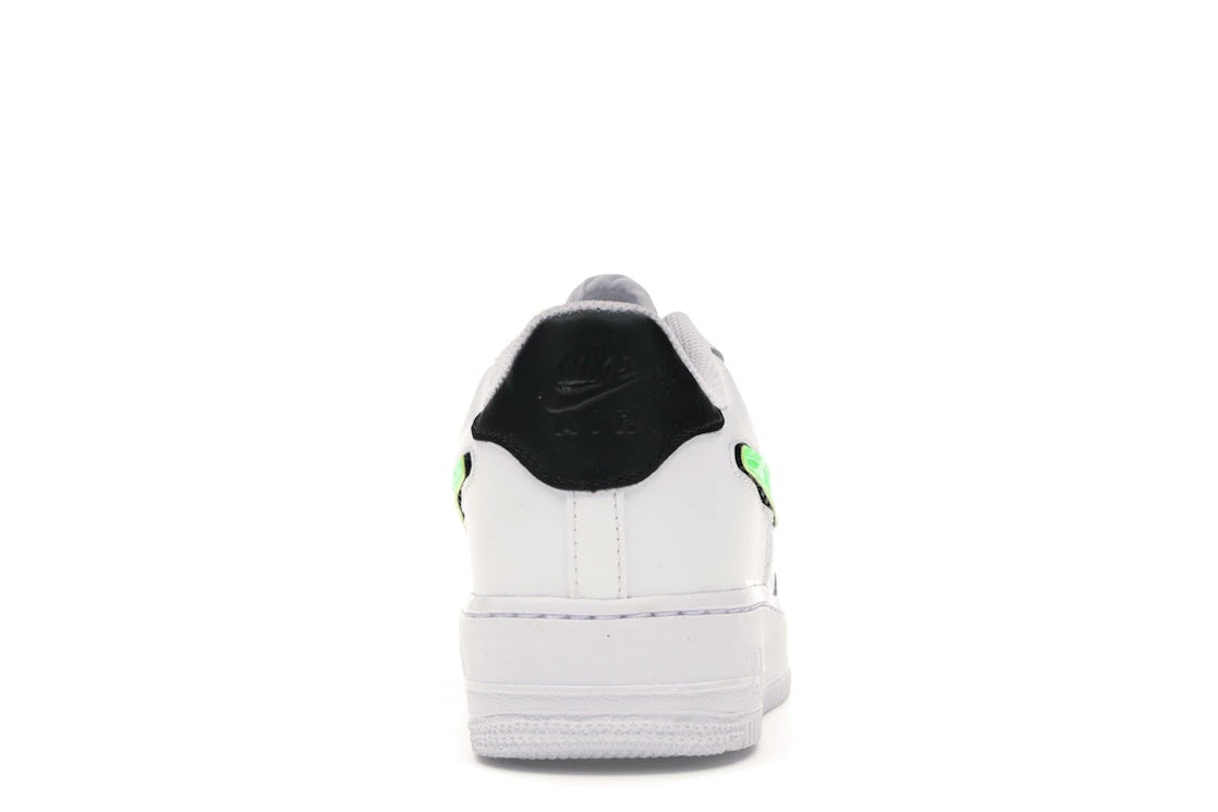Nike Air Force 1 Low Removable Swoosh White Green Strike (GS)