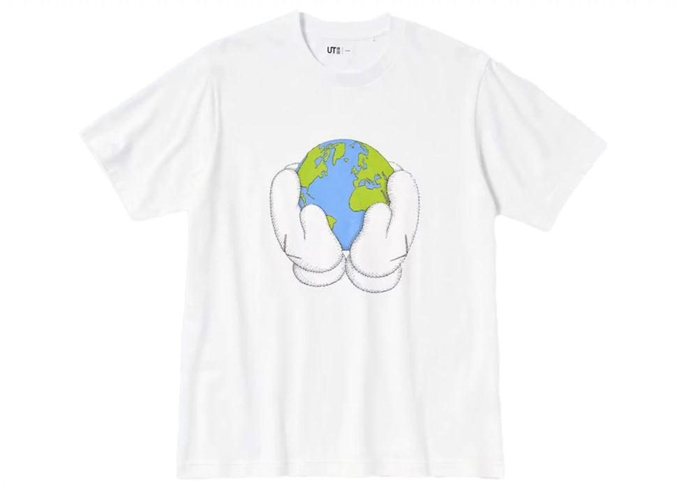 KAWS x Uniqlo Peace For All S/S Graphic T-shirt (Asia Sizing) White