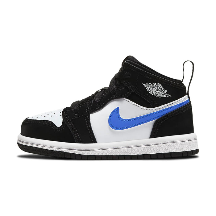 Jordan 1 Mid Black Racer Blue White (TD)