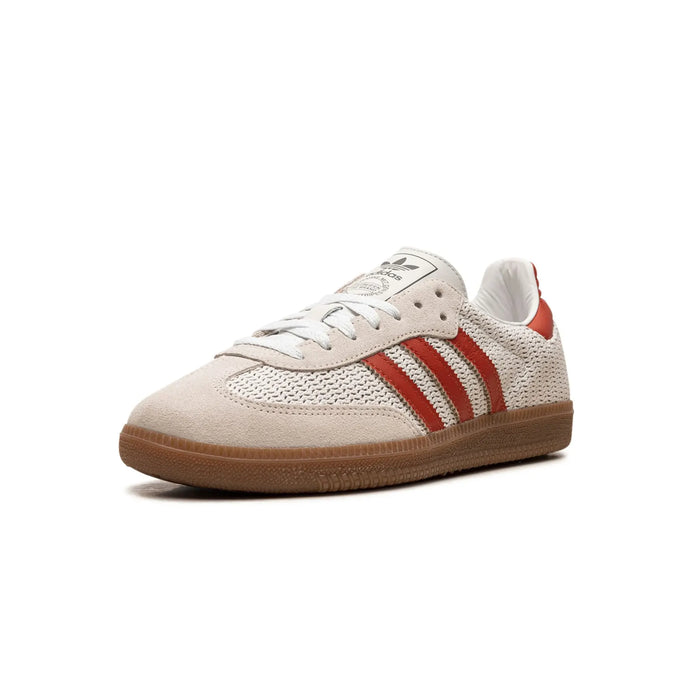 adidas Samba OG Crystal White Preloved Red