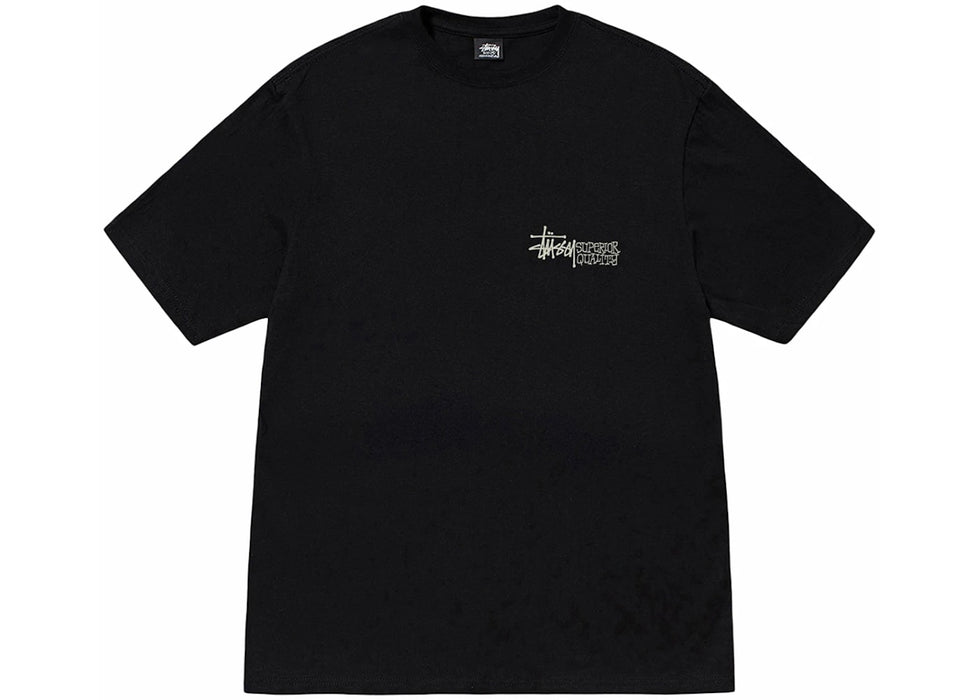 Stussy Superior Quality Pigment Dyed Tee Black