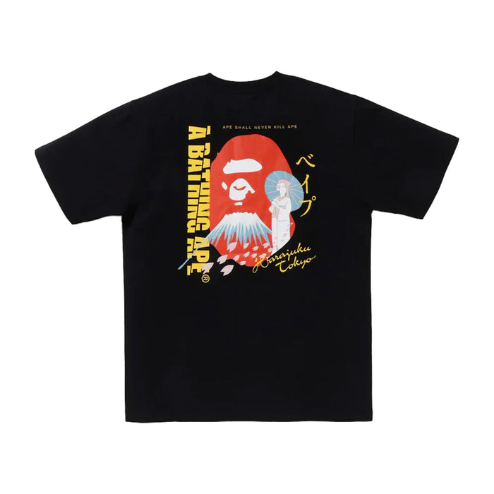 BAPE Japan Souvenir #3 Tee Black