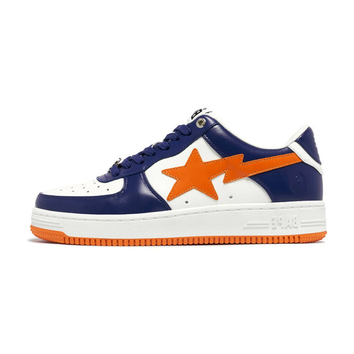 A Bathing Ape Bape Sta #3 M2 White Blue Orange