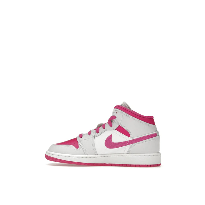 Jordan 1 Mid Fire Pink (GS)