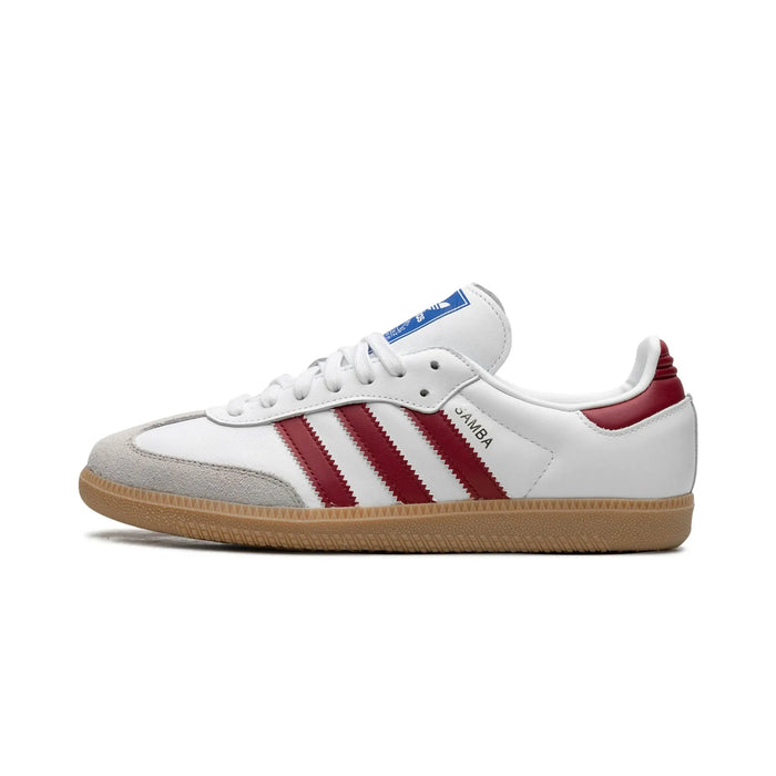 adidas Samba OG White Burgundy Gum