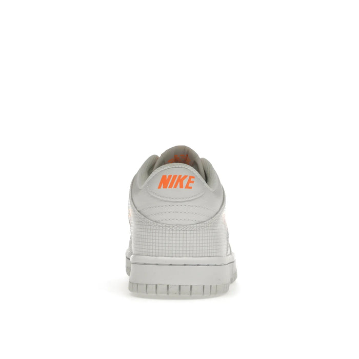 Nike Dunk Low SE 3D Swoosh Pure Platinum Total Orange (GS)