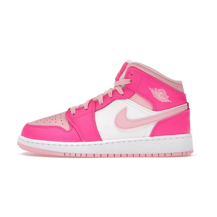 Jordan 1 Mid Fierce Pink (GS)