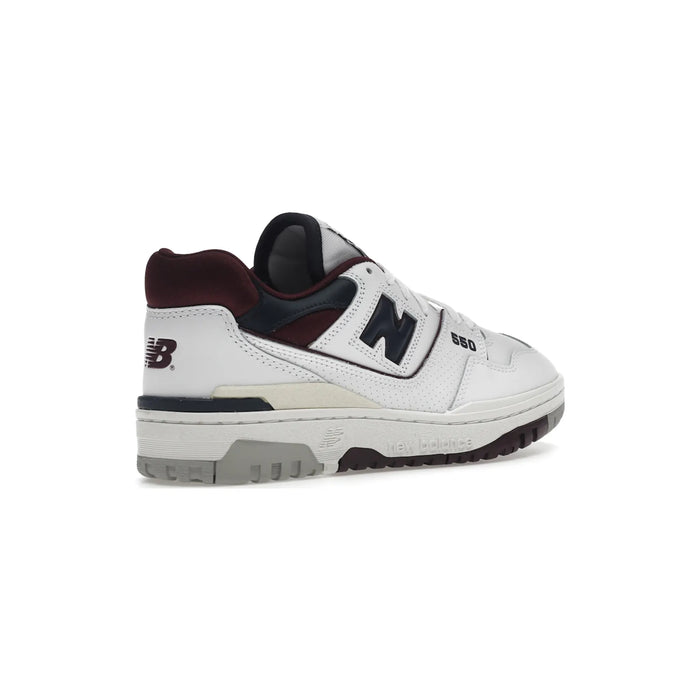 New Balance 550 White Navy NB Burgundy