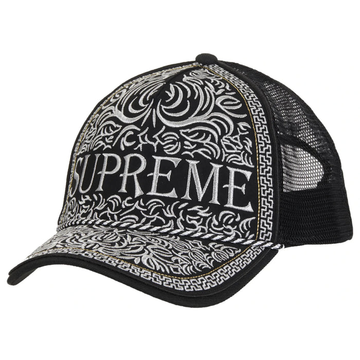 Supreme Vaquero Mesh Back 5-Panel Black