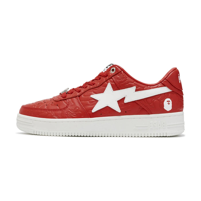 A Bathing Ape Bape Sta Low #3 Line Camo Red